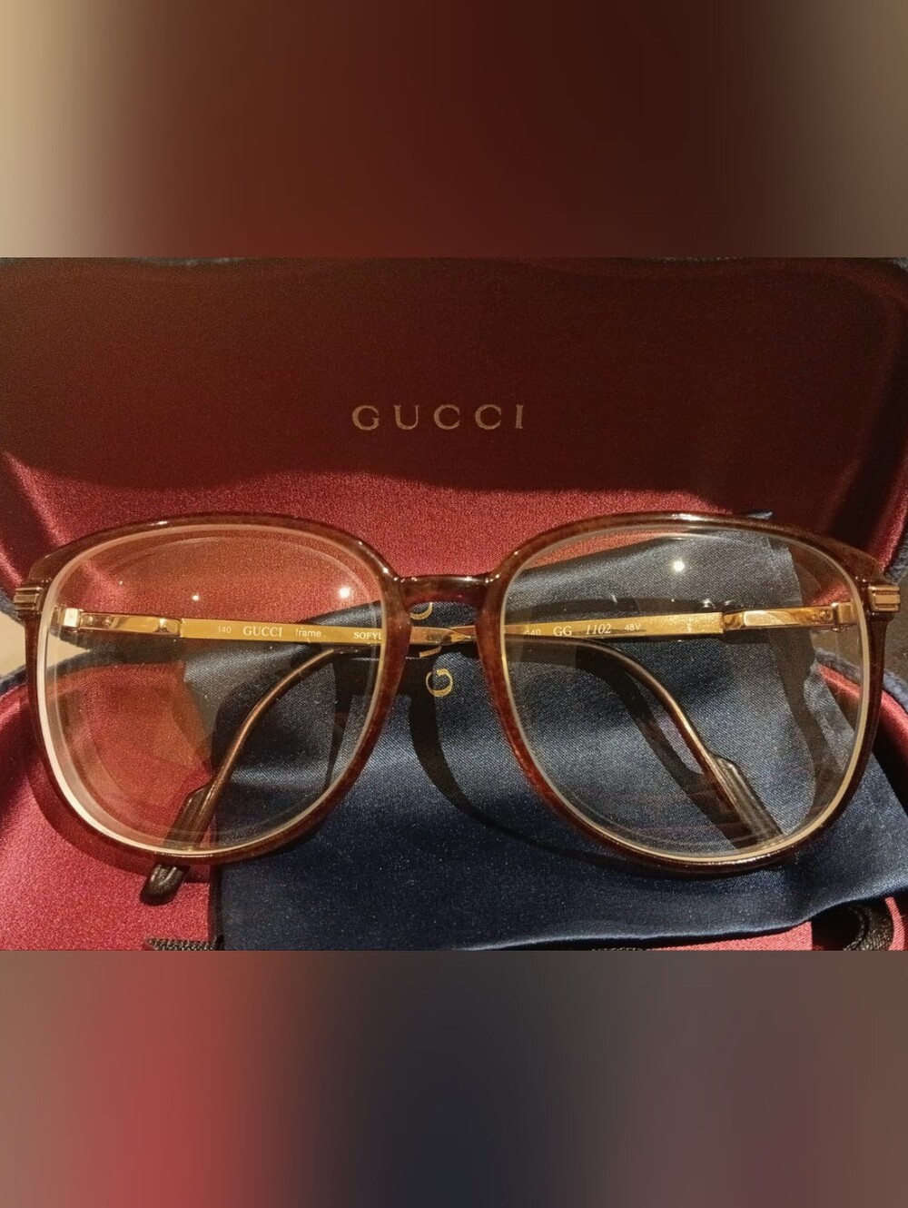 Vintage GUCCI Large Eyeglass Frames